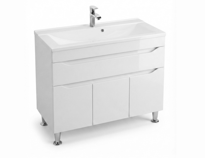 Тумба New Line ТН-3 100 під умивальник Thin -100